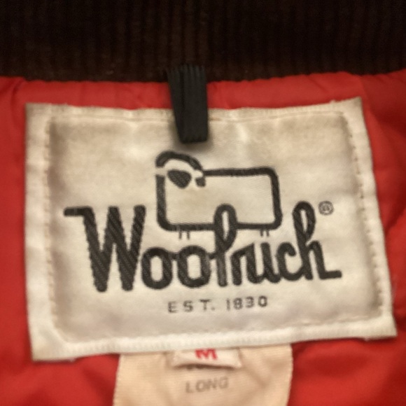 Woolrich Vintage 70’s Orange quilted hunting Jacket Men’s size Medium - Picture 7 of 15